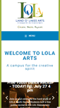 Mobile Screenshot of lolaartswi.com